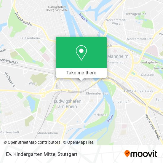 Ev. Kindergarten Mitte map