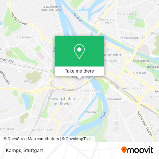 Карта Kamps
