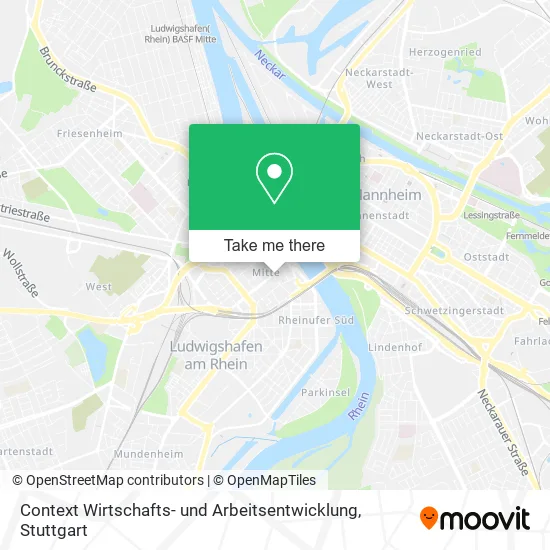 Карта Context Wirtschafts- und Arbeitsentwicklung