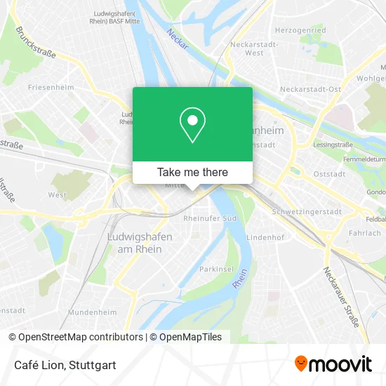 Карта Café Lion