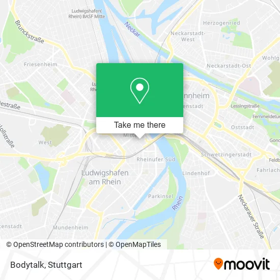 Карта Bodytalk