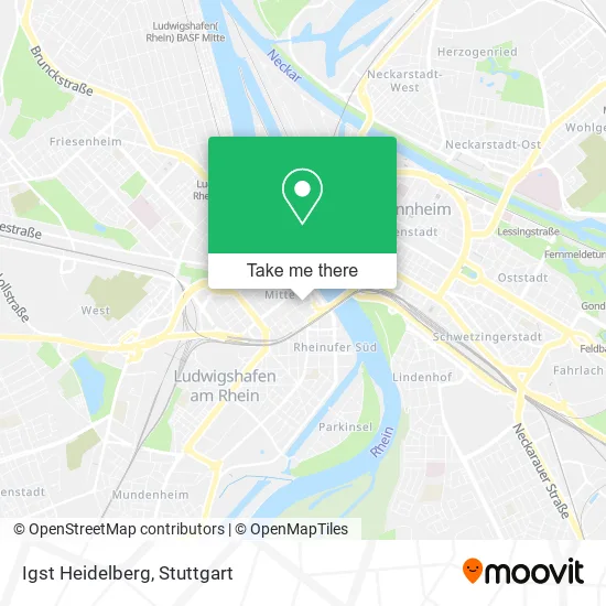 Карта Igst Heidelberg