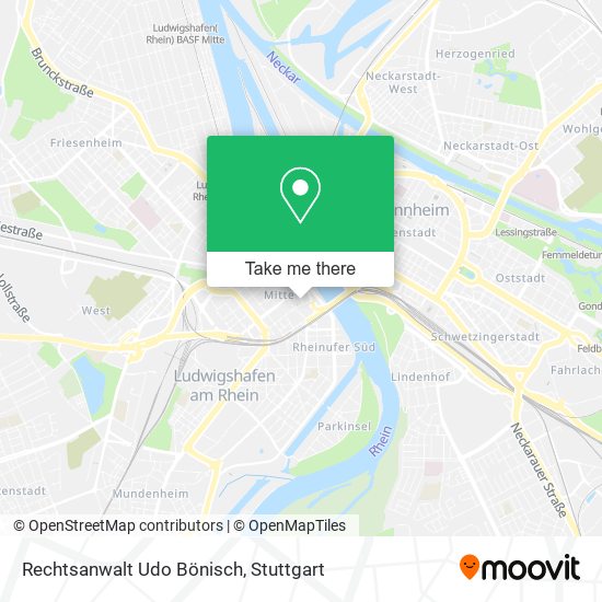 Rechtsanwalt Udo Bönisch map