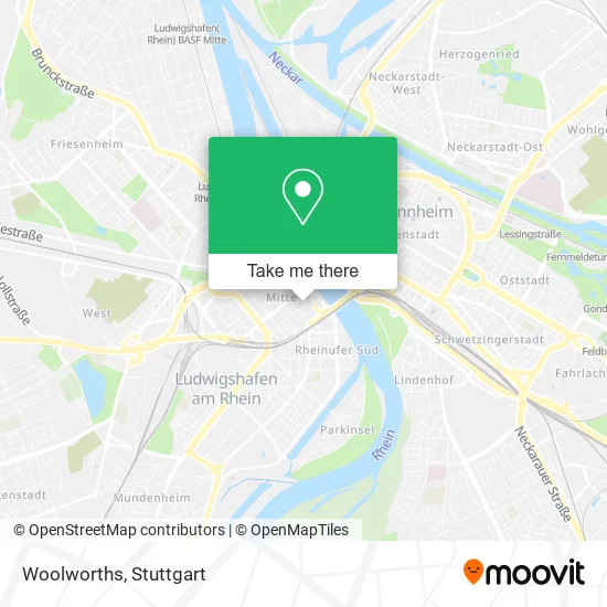 Карта Woolworths