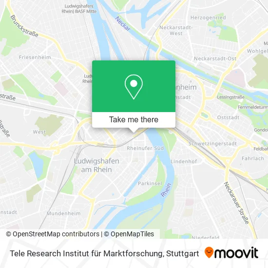 Карта Tele Research Institut für Marktforschung