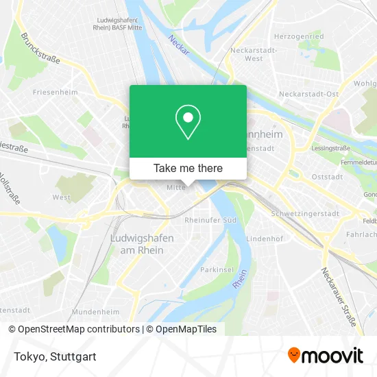 Карта Tokyo