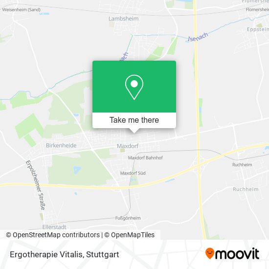 Ergotherapie Vitalis map