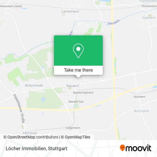 Löcher Immobilien map