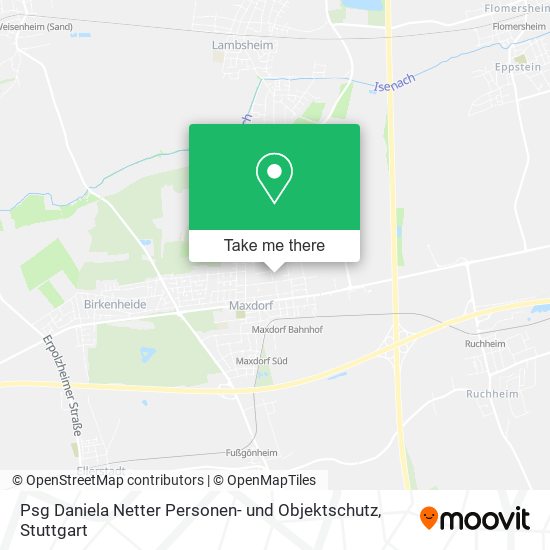 Psg Daniela Netter Personen- und Objektschutz map