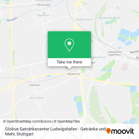 Globus Getränkecenter Ludwigshafen - Getränke und Mehr map
