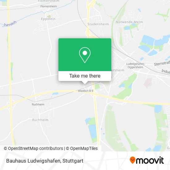 Карта Bauhaus Ludwigshafen