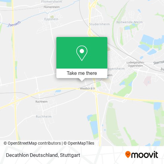 Decathlon Deutschland map