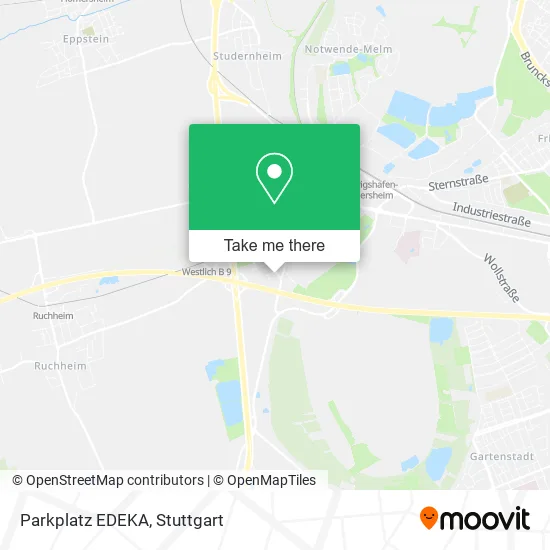 Карта Parkplatz EDEKA