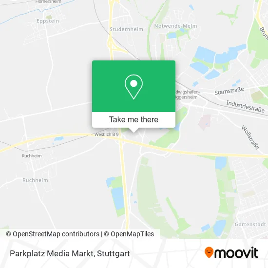 Карта Parkplatz Media Markt