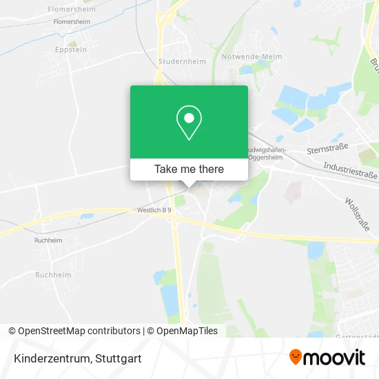Карта Kinderzentrum