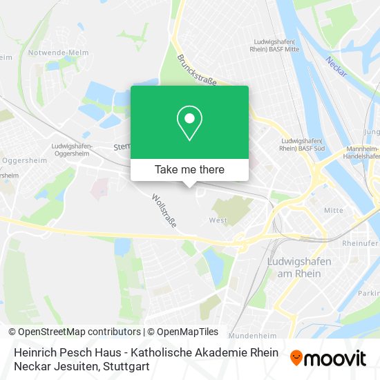 Heinrich Pesch Haus - Katholische Akademie Rhein Neckar Jesuiten map
