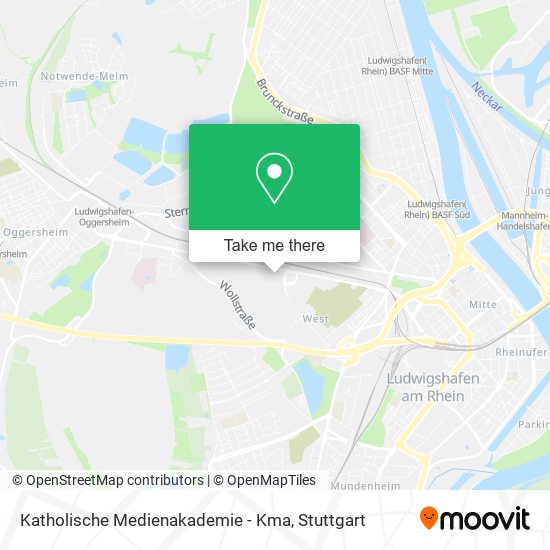 Katholische Medienakademie - Kma map