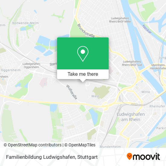 Familienbildung Ludwigshafen map