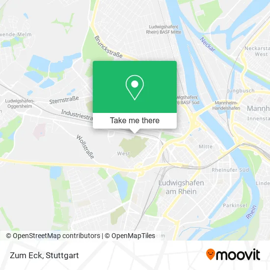 Карта Zum Eck