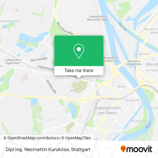 Карта Dipl.Ing. Necmettin Kuruköse