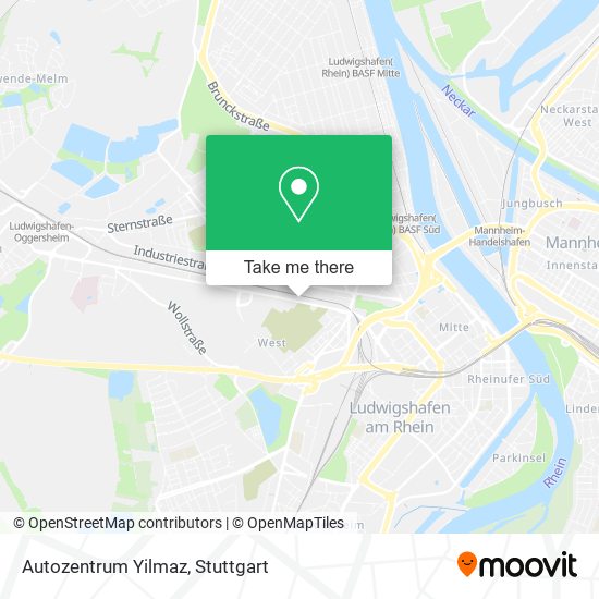 Карта Autozentrum Yilmaz