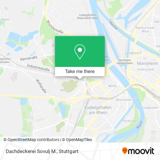 Карта Dachdeckerei Sovulj M.