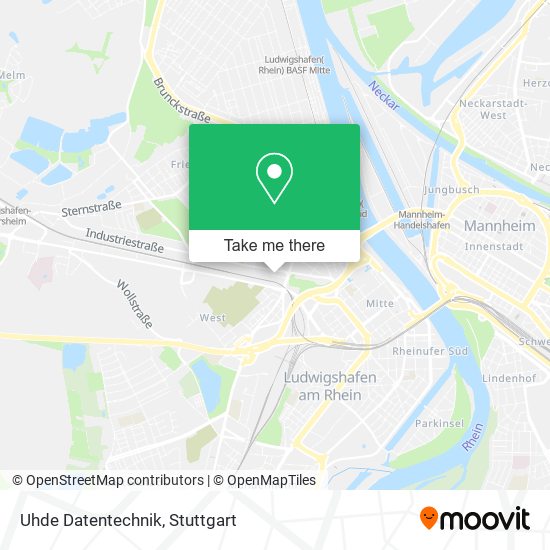 Карта Uhde Datentechnik