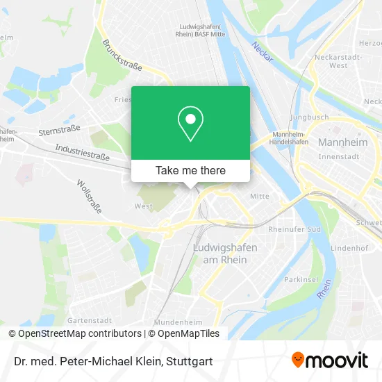 Карта Dr. med. Peter-Michael Klein