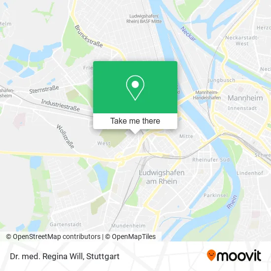 Карта Dr. med. Regina Will