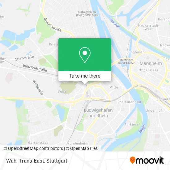 Карта Wahl-Trans-East