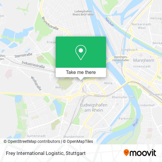 Frey International Logistic map