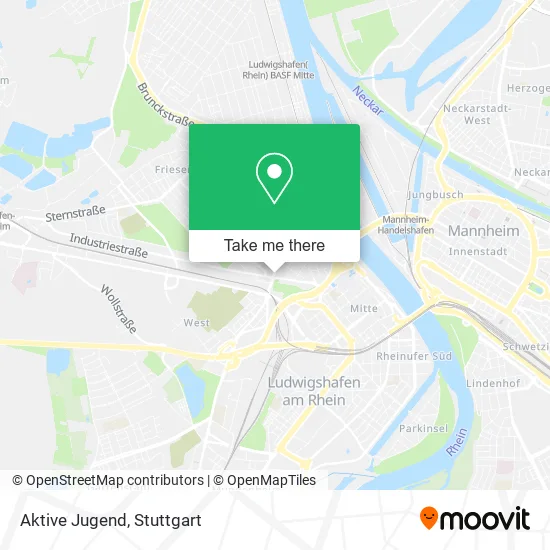 Карта Aktive Jugend