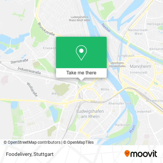 Карта Foodelivery