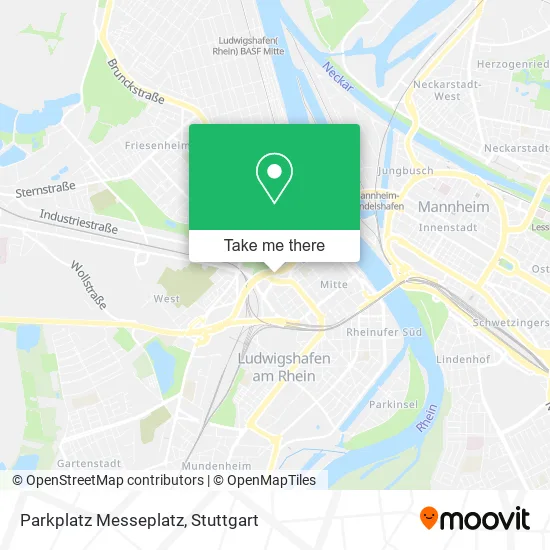 Карта Parkplatz Messeplatz