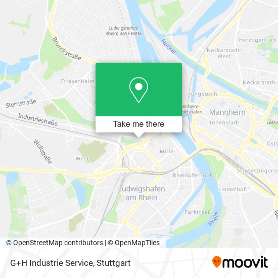 Карта G+H Industrie Service