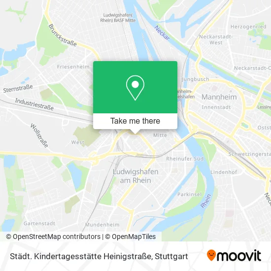 Карта Städt. Kindertagesstätte Heinigstraße