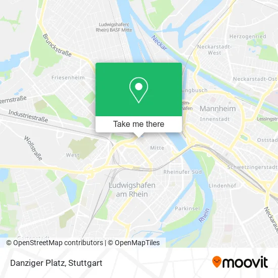 Карта Danziger Platz