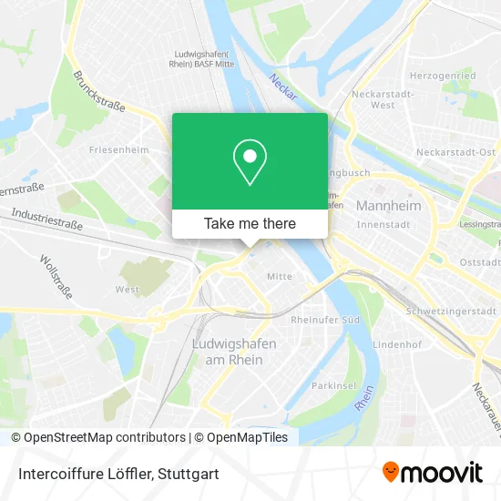 Карта Intercoiffure Löffler