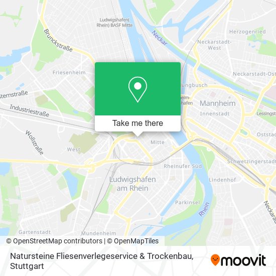 Natursteine Fliesenverlegeservice & Trockenbau map