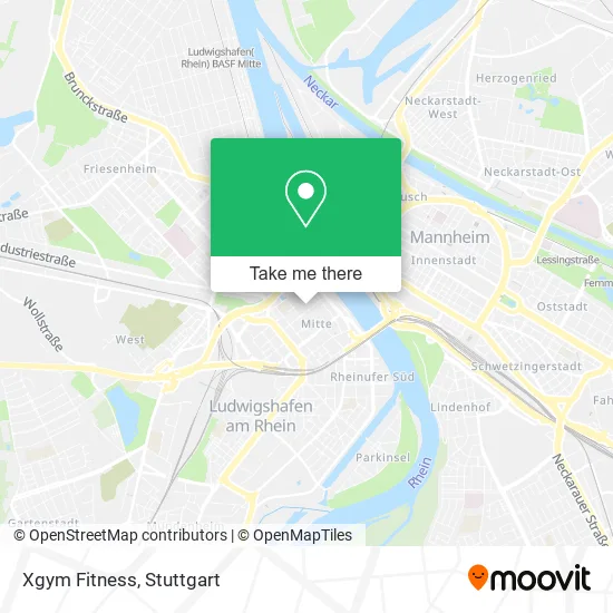 Карта Xgym Fitness