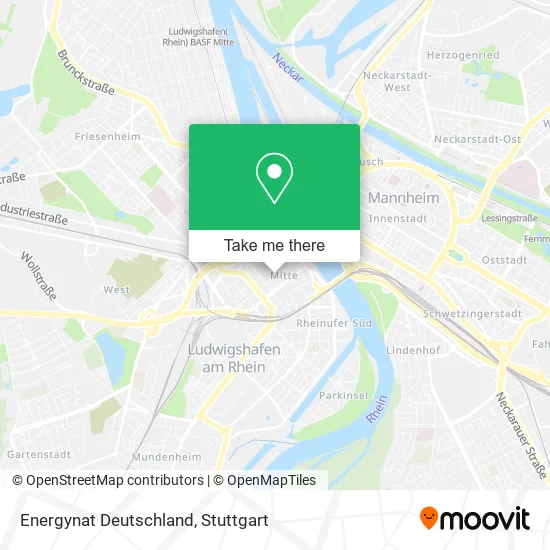 Карта Energynat Deutschland