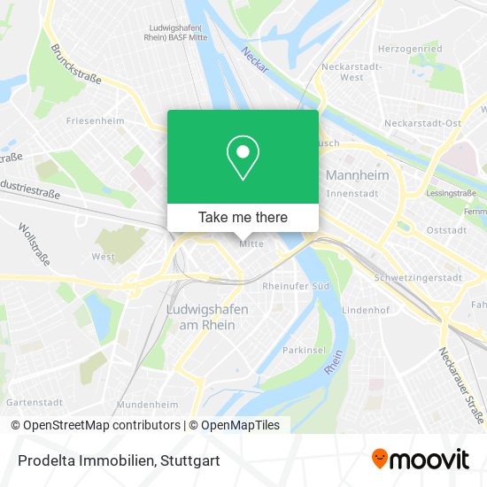 Карта Prodelta Immobilien