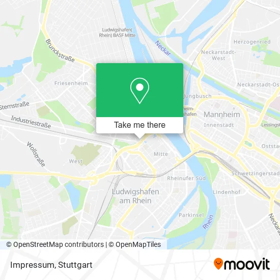 Карта Impressum