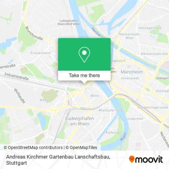 Карта Andreas Kirchmer Gartenbau Lanschaftsbau