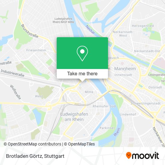 Brotladen Görtz map