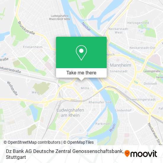 Dz Bank AG Deutsche Zentral Genossenschaftsbank map