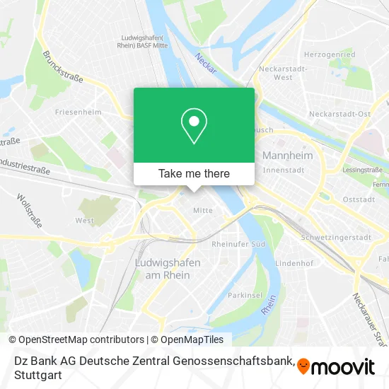 Карта Dz Bank AG Deutsche Zentral Genossenschaftsbank
