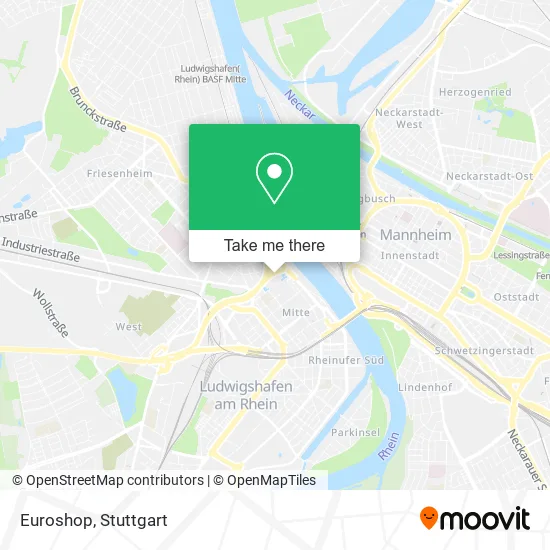 Карта Euroshop