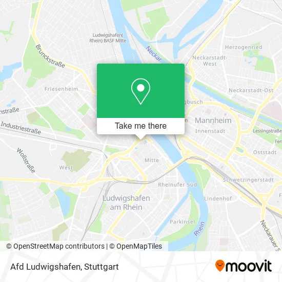 Карта Afd Ludwigshafen
