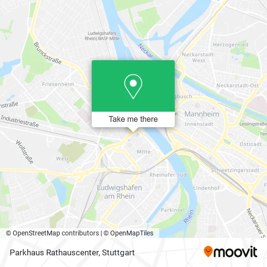 Карта Parkhaus Rathauscenter